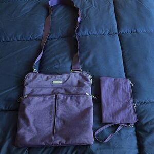 Bagallini purple crossbody bag
